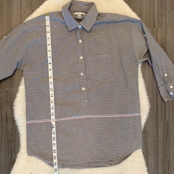 J. Crew Striped Pull Over Shirt Size 0 - Picture 16 of 17